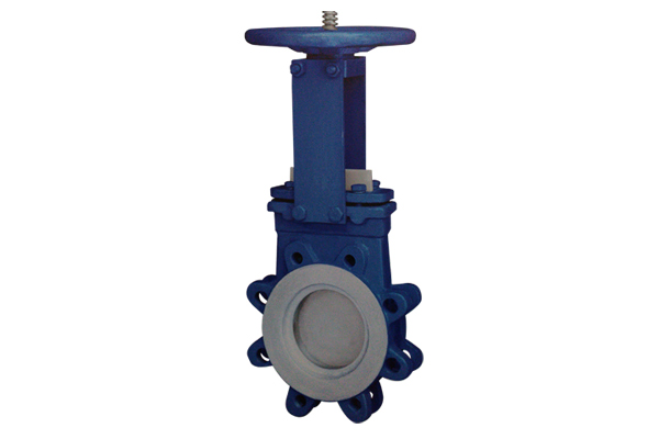 Knife Edge Gate Valve With SS Cladding
