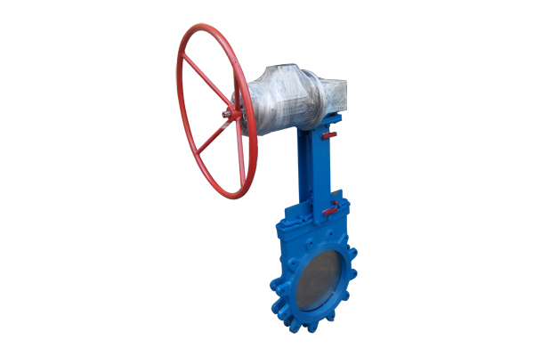 Knife Edge Gate Valve With Gear Opreted